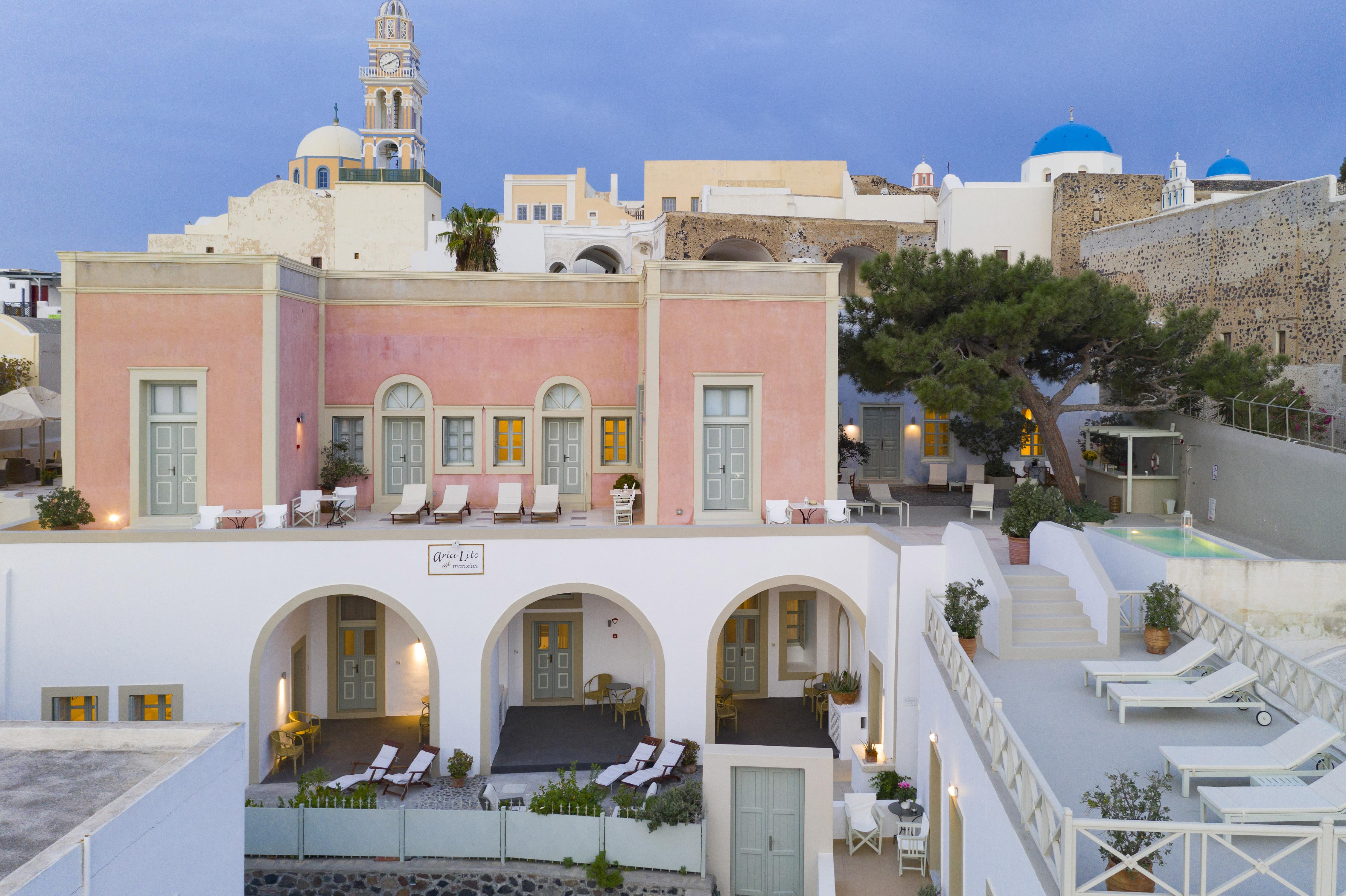 Aria Lito Mansion Hotel Fira  Eksteriør billede